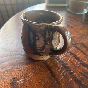 Vintage Hand-thrown Japanese Tea Cup
